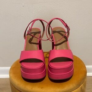 wild fable Pink Platform Sandals